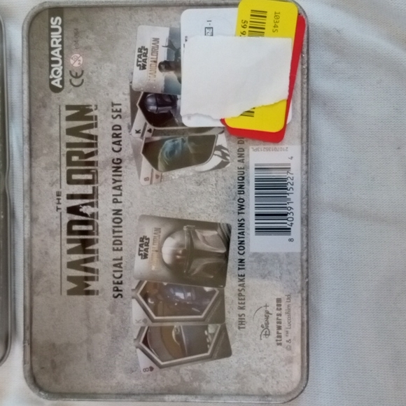 2ct Star Wars The Mandalorian Grogu Playing Card t - Picture 3 of 6